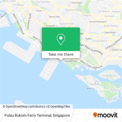 How to get to Pulau Bukom Ferry Terminal in Southwest by metro or bus?