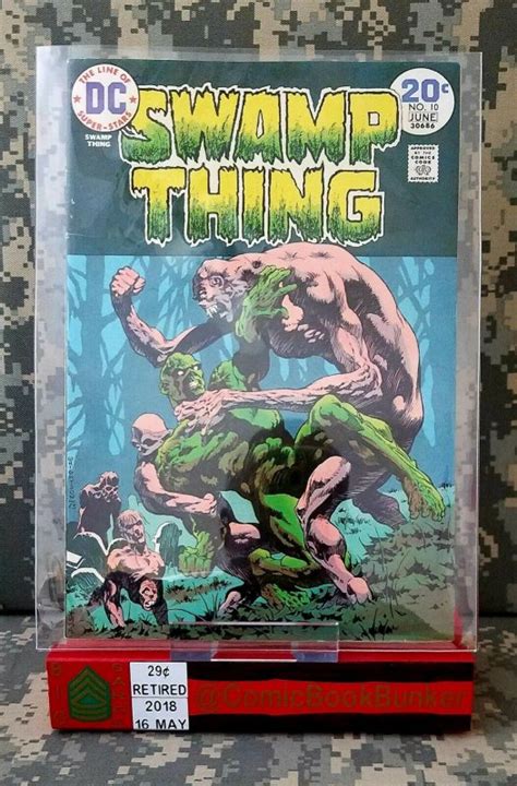 Swamp Thing Vf Bernie Wrightson Len Wein Last Berni Key Vintage