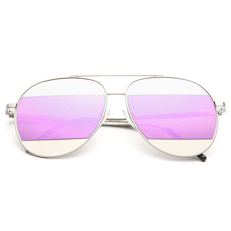 Celebrity Sunglasses - Kris Jenner Style Color Mirror Aviator ...