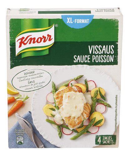 KNORR Vissaus 4x35g Colruyt Collect Go