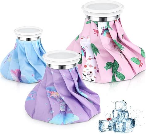 Pcs Ice Pack For Injuries Reusable Hot Water Bag With Screw Top Hot Cold For Sports Knee