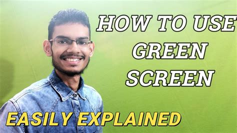 HOW TO USE GREEN SCREEN Filmora Tutorials Change Background With