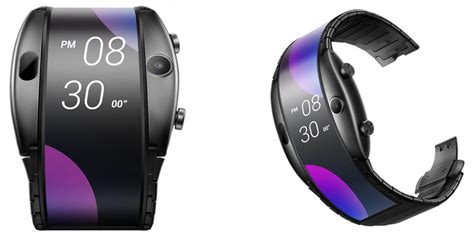 Гибкий смартфон-браслет Nubia Alpha и Bluetooth-наушники Nubia Pods ...