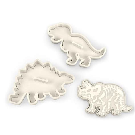 Ausstecher Keksstempel Dinosaurier 3er Set