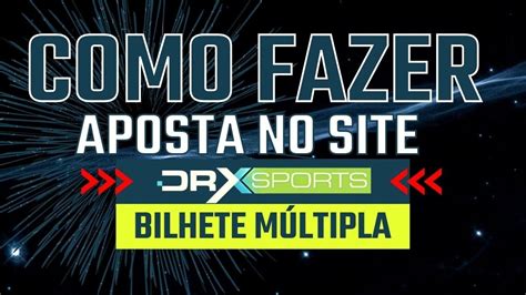 Tutorial Como Fazer Apostas Na Drxsport B Nus De Aposta Gr Tis Na