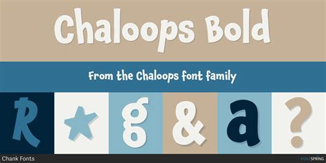 Chaloops Font Fontspring