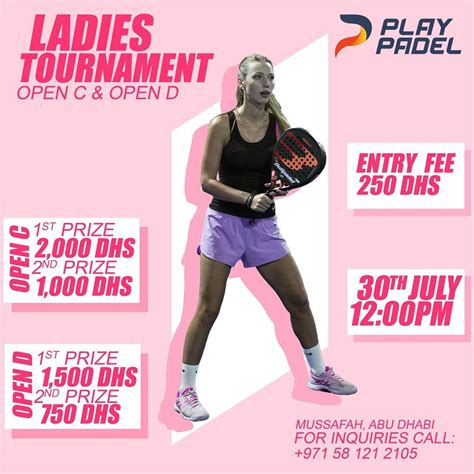 Open D Ladies Tournament In Play Padel Wecourts Padel Tennis