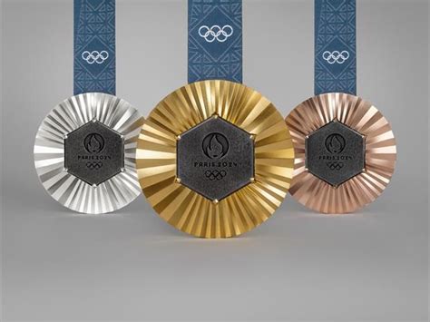 Olympia Paris 2024 Medaillen enthüllt so sehen Gold Silber und