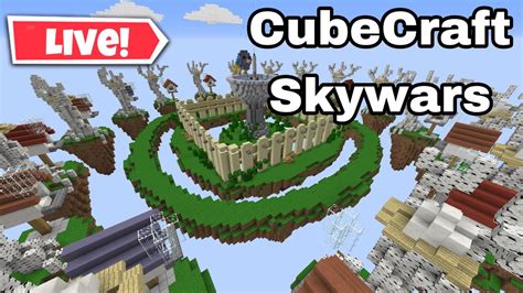 Cubecraft Skywars Live Youtube