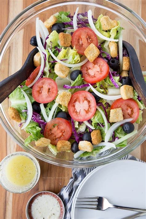 Olive Garden Salad Copycat - Yellow Bliss Road