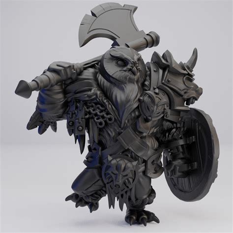 Hot Goblin アウルフォーク戦士 ミニチュア ホットゴブリン TRPG コマ