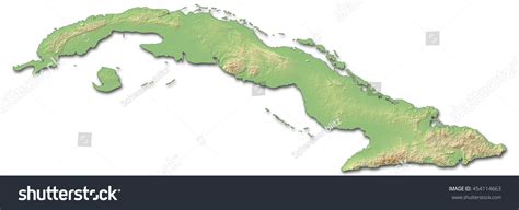 214 Cuba Relief Map Images, Stock Photos & Vectors | Shutterstock