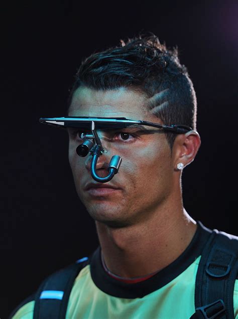 Cristiano Ronaldo Has His Vision Tested During The Filming Of Ronaldo Tested To The Limit A