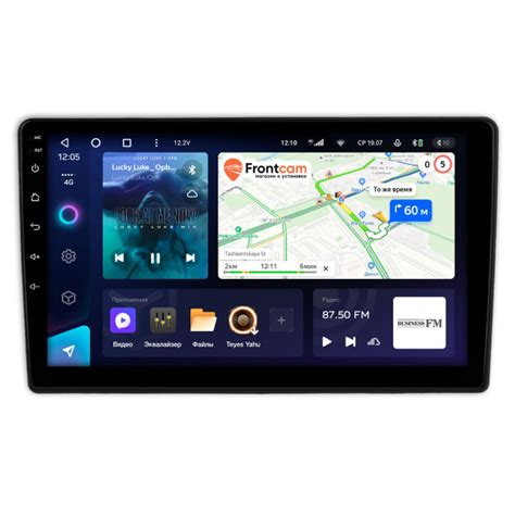 Штатные магнитолы Toyota Probox (2002-2024) (100*200mm, матовая) Teyes ...