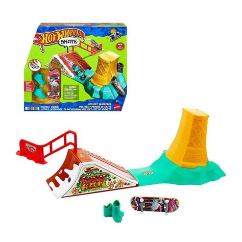 Pista De Juguete Hot Wheels Skate Set De Helado Walmart En L Nea