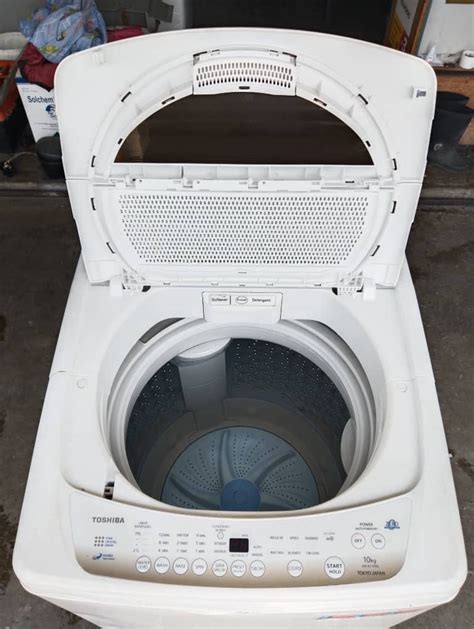 Mesin Basuh Toshiba 10 0kg Fully Automatic Tv And Home Appliances Washing Machines And Dryers On