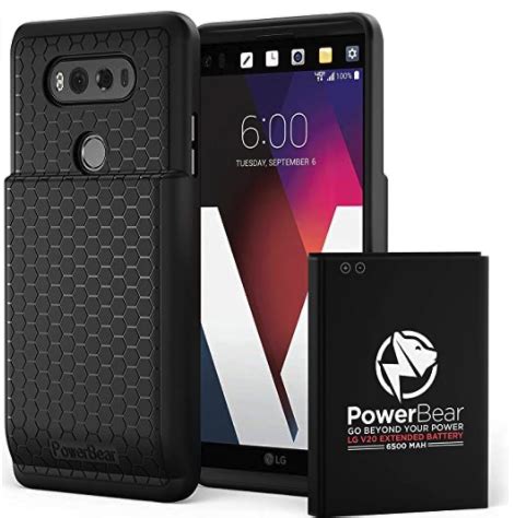 Powerbear Lg V Extended Battery Lg V Protective Cases Battery