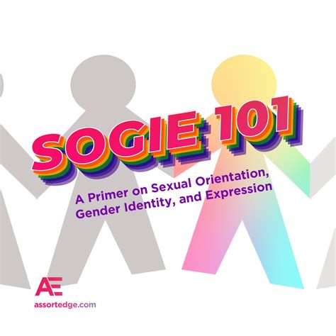 Assortedge On Twitter Sogie 101 Sexual Orientation Gender Identity