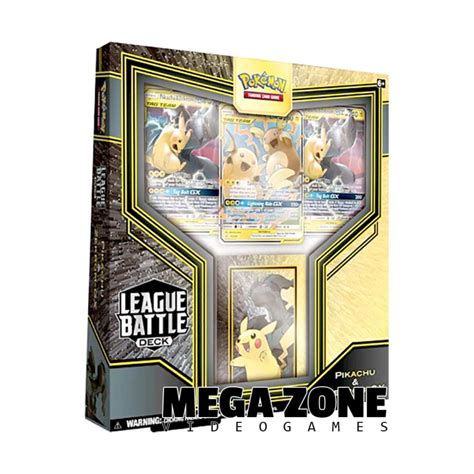 League Battle Deck Pikachu And Zekrom Gx Pokemon Tcg Specials Megazone