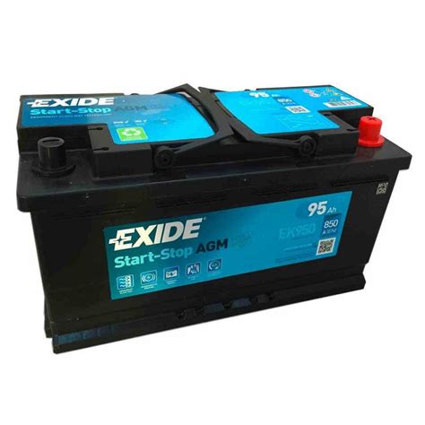 Μπαταρία Exide EK950 Start Stop AGM Carbon Boost Techonology | Skoukios ...