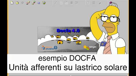 Esempio Docfa Unit Afferenti Su Lastrico Solare Vardocfa Youtube