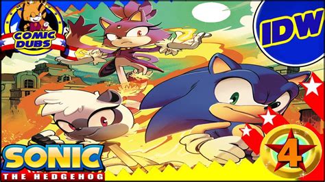 Sonic The Hedgehog Idw 4 [comic Dub] Youtube