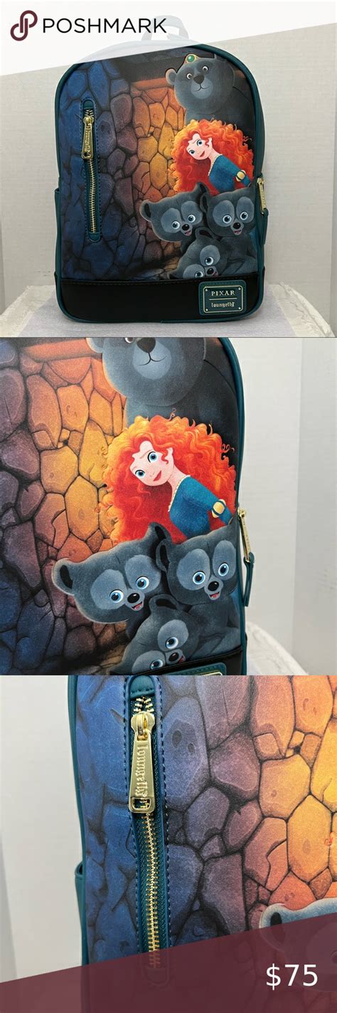 Loungefly Disney Pixar Brave Merida And Dunbroch Bears Mini Backpack Loungefly Disney Mini