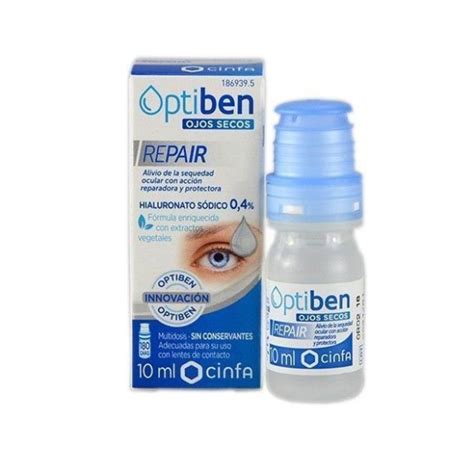 Optiben Ojos Secos Repair 10 Ml Farmahogar