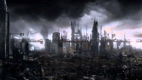 Desolate City Landscape