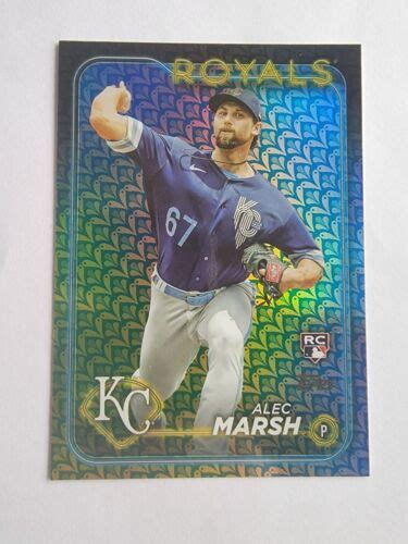 Topps Series Alec Marsh Holiday Foil Rc Ebay