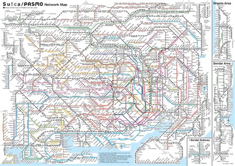 Tokyo Subway Map English Version