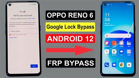 Reno 6 Google Lock Bypass Android 12 Oppo Reno 6 5g Frp Bypass Oppo