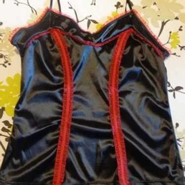 Intimate Lingerie Red And Black Set Sleepwear Gem