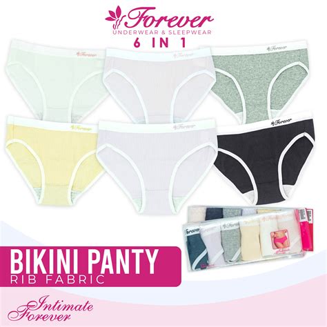 Intimate Forever Ribb In Wear Underwear Colorful Leg Garter Bikini