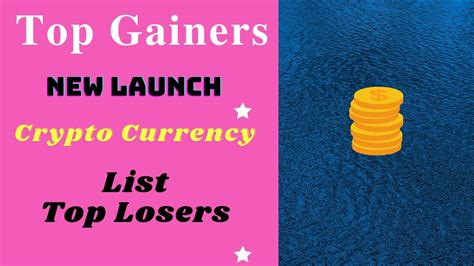 Top Gainers Crypto Currency And Top Losers Crypto Currency YouTube