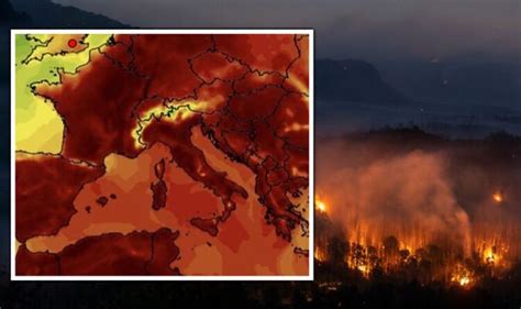 Europe Heatwave Blistering Temperatures To Smash France AGAIN As Four