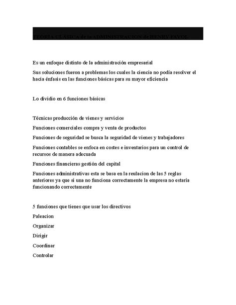 Escuela Clasica De La Administracion 3