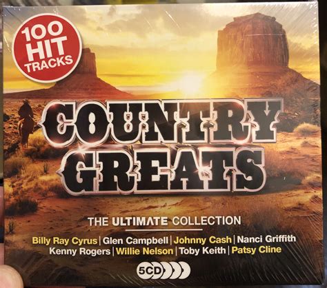 Ultimate Collection Country Greats By Various Artists Cd 2017 For