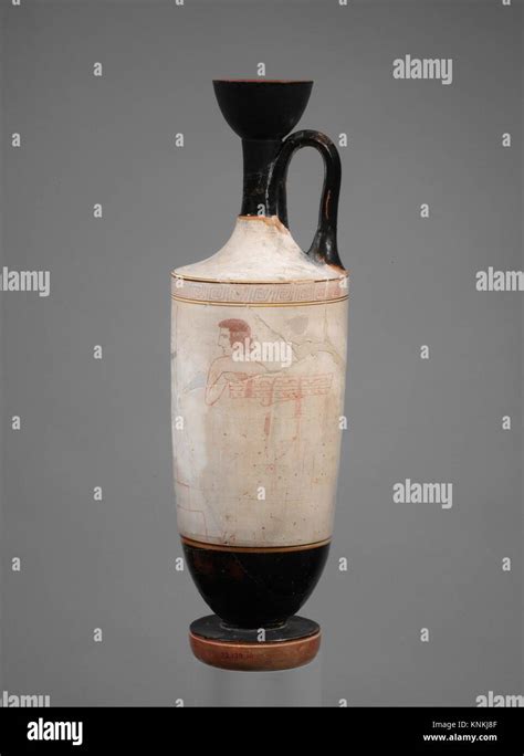 Terracotta Lekythos Oil Flask Attributed To The Painter Of Athens