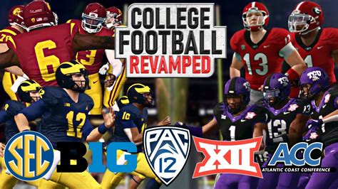 NCAA FOOTBALL 23 PREDICTS EVERY CONFERENCE CHAMPIONSHIP GAME! - Win Big ...