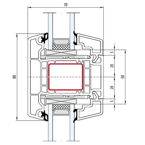 Detailzeichnungen Kunststofffenster IDEAL 4000 Casement Fensterblick De