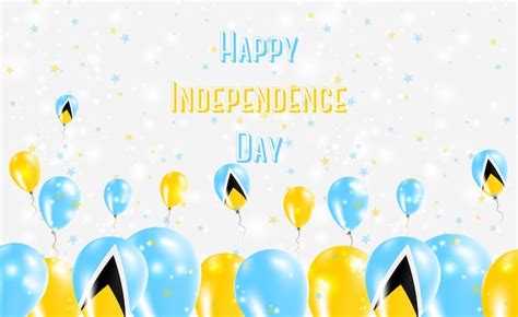 Happy Independence Day Of Saint Lucia DayCelebrate 2024