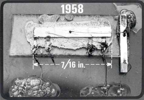 First Integrated Circuit Engineeringhistory On Tumblr