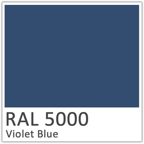 Ral 5000 Violet Blue Polyester Flowcoat