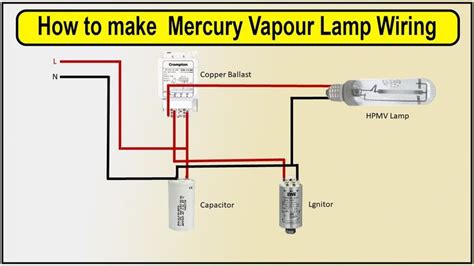 How To Make Mercury Vapour Lamp Wiring Diagram Mercury Vapour Lamp