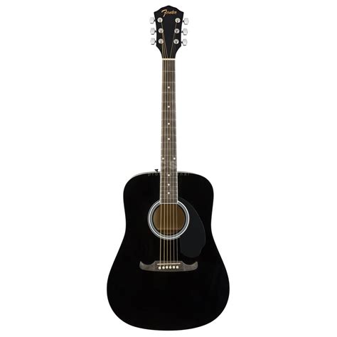 Fender FA 125 Dreadnought Black MUSIC STORE Professional