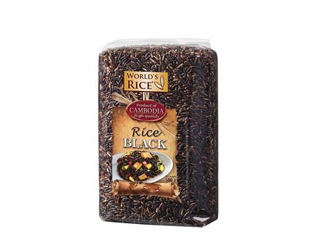 Рис черный World's rice 500 г - купить за 95.00 грн, доставка по Киеву ...