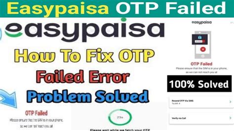 Easypaisa Otp Auto Fetch Failed Issue Solve Easypaisa New Update