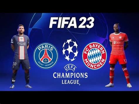 FIFA 23 PSG vs BAYERN FC MÜNCHEN PS5 4K60 YouTube