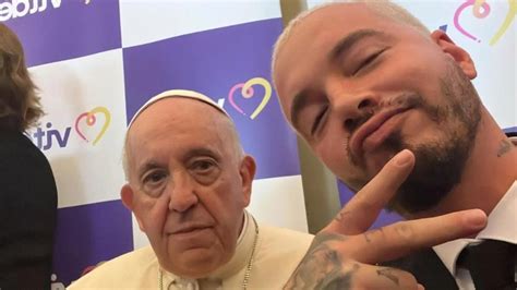 “travieso” Las Palabras Del Papa Francisco A J Balvin Infobae